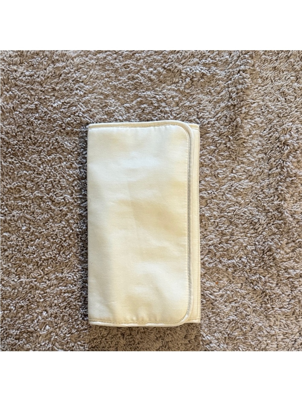 Chloe designer Cream diaper pad